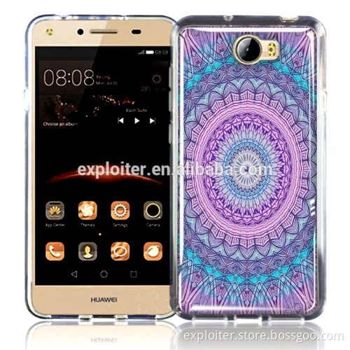 Wholesale ultra slim soft epoxy cell phone cover for huawei y5ii cover